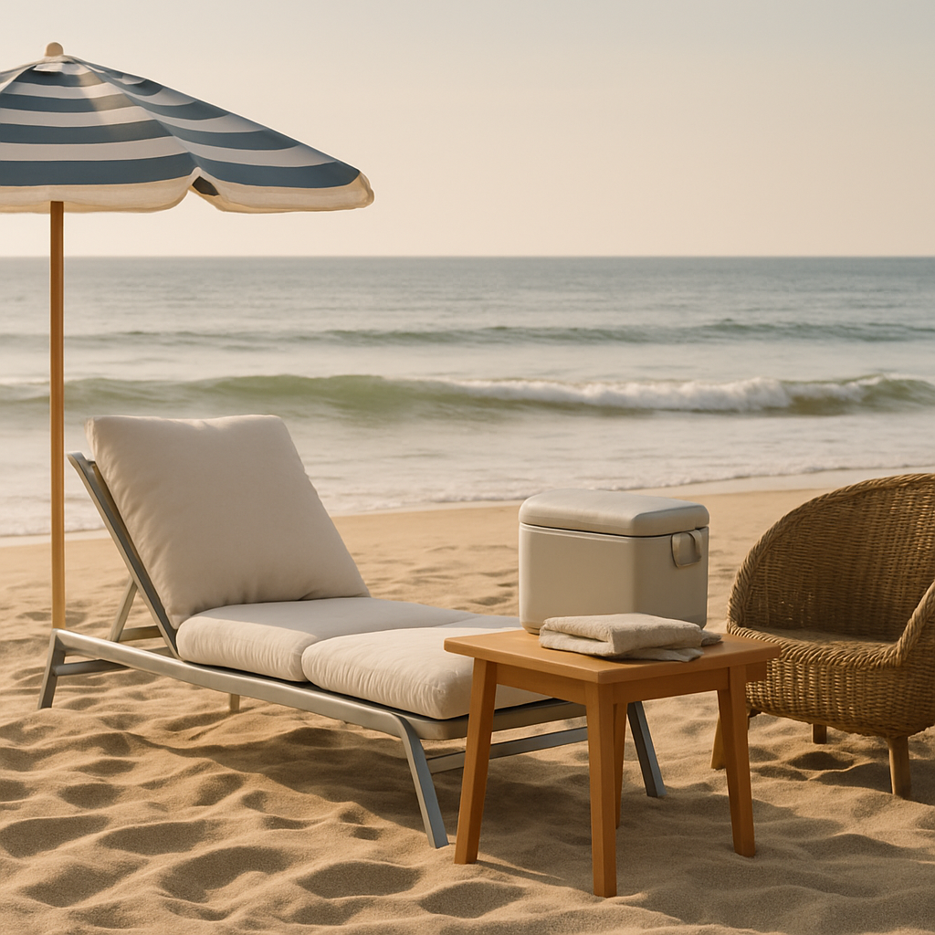 Wetterfeste Materialien für Strandmöbel von Tuttlemaritime